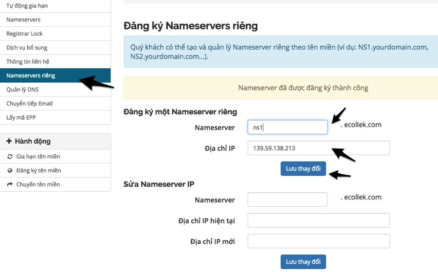 nameserver-azdigi-domain