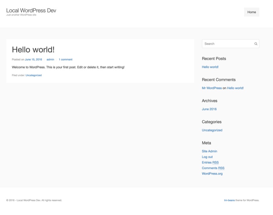 beans-framework-theme