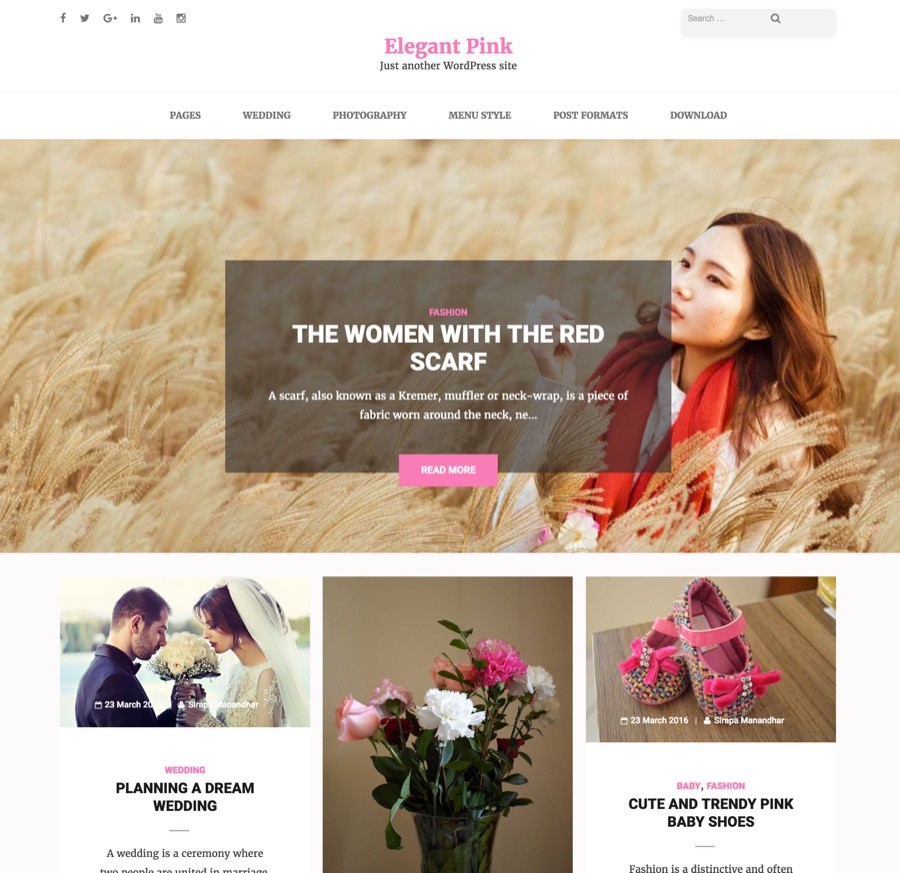 elegant-pink-theme